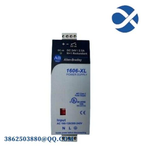 Allen-Bradley 1606-XL60DR Redundant Power Supply, 24V DC, 60W
