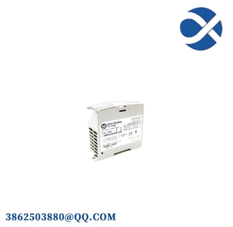 1762-ob8_micrologix_digital_output_module.jpg Allen Bradley AB 1762-OB8 MicroLogix Digital Output Module