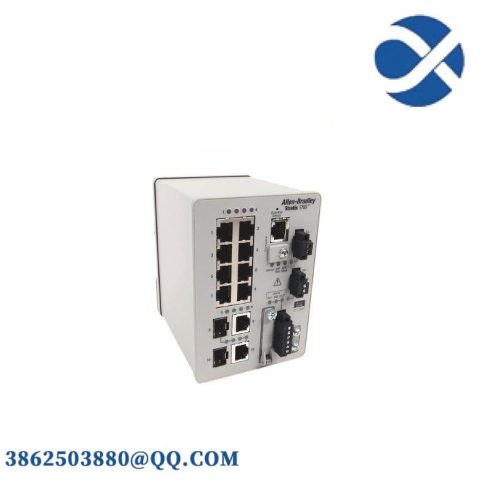 AB 1783-BMS10CA: 8 Port Copper Ethernet Switch, 10/100 Mbps