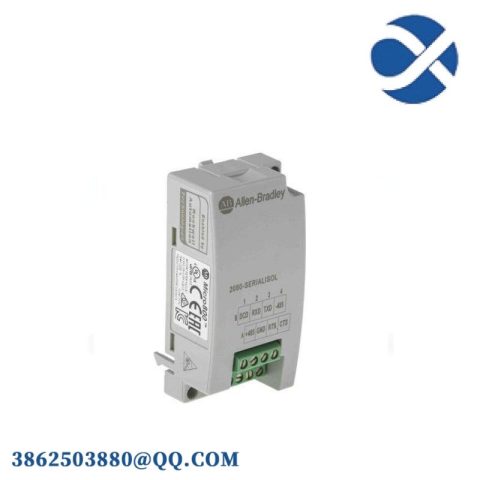 AB 2080 SERIALISOL Micro800 Isolated Serial Port Plug-In Module, Designed for Industrial Automation Solutions