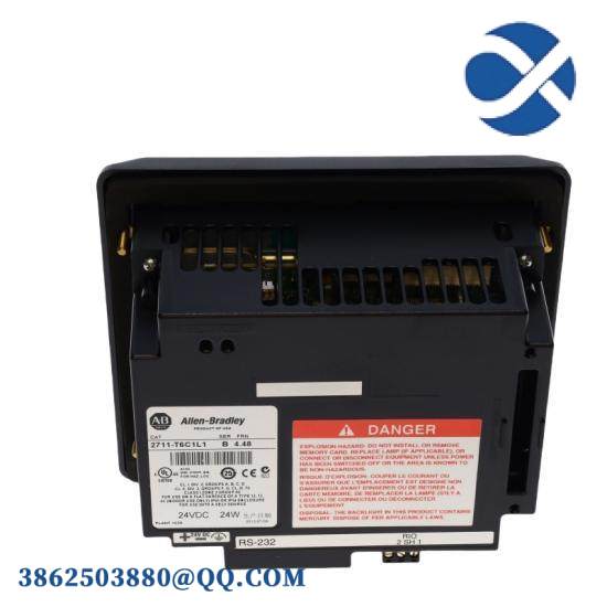 GE PanelView 2711-T6C1L1 Color/Touch RIO/RS-232-Printer, DC Power - Control & Automation Solutions