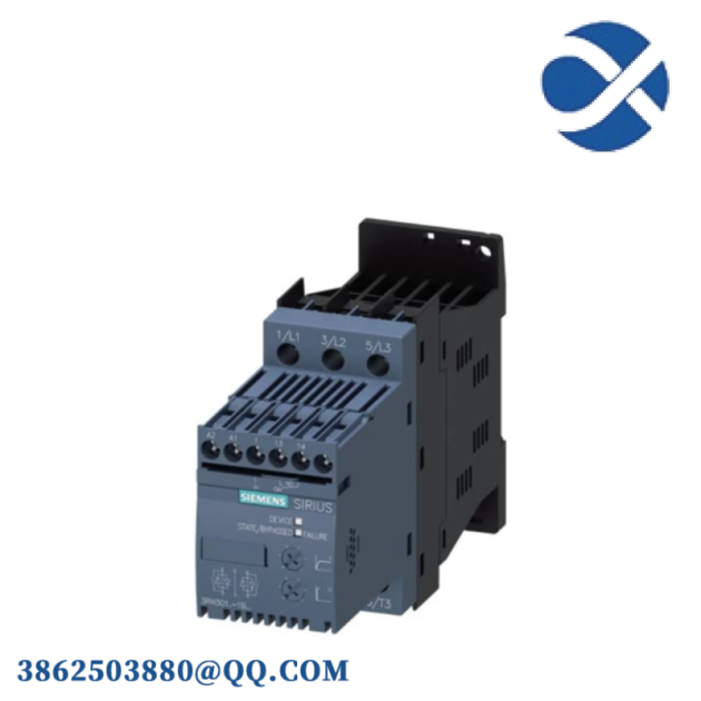 SIEMENS 3RW30 S00 6.5A 480V 110-230V Screw Motor Starter, for Industrial Applications
