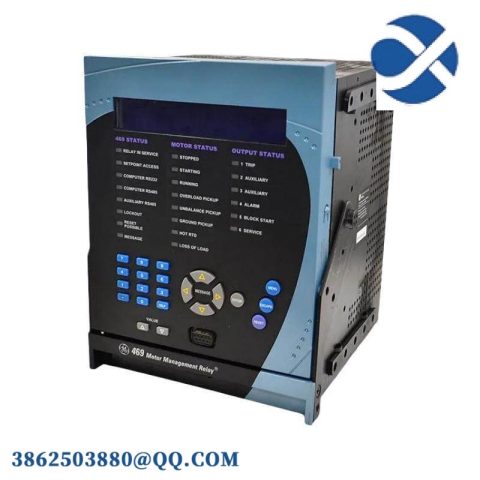 GE 469-P5-HI-A20-E: Advanced Motor Management Relay, Industrial Control Module