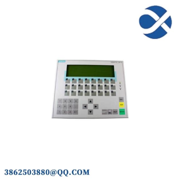 SIEMENS 6AV3617-1JC30-0AX1 Operator Panel: High-Performance Control Interface for Industrial Applications