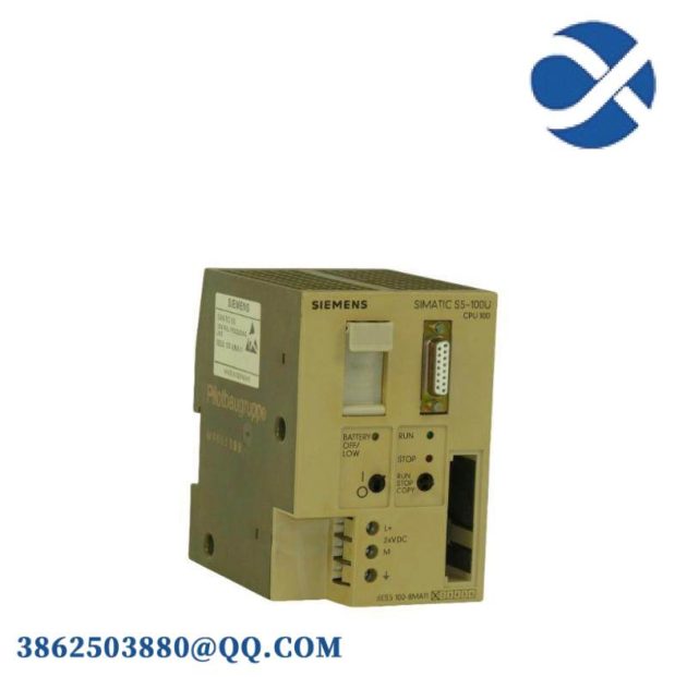 SIEMENS 6ES5100-8MA11 CPU 100 Industrial Control Module