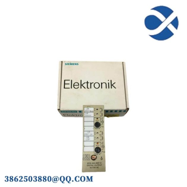 SIEMENS 6ES5453-8MC12 Digital Output Module: Precision Control in Industrial Automation