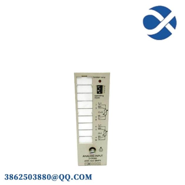 SIEMENS 6ES5464-8MF11 Analog Input Module for Industrial Control Applications