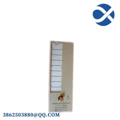 SIEMENS 6ES5470-8MC11 Analog Output Module: Precision Control for Industry