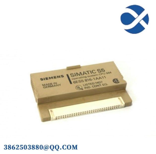 SIEMENS 6ES5816-1AA11: Advanced Process Control Module for Industrial Automation