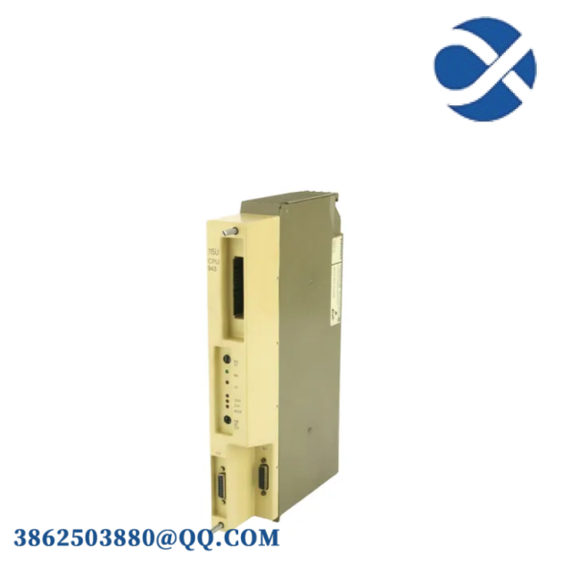 SIEMENS 6ES5943-7UA22 CPU943 Processor Module: Advanced Control Solution for Industrial Automation