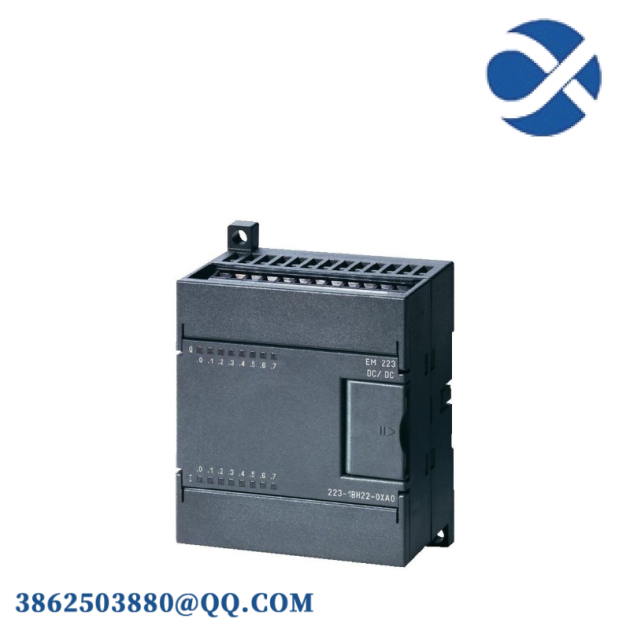 SIEMENS EM 223 6ES7223-1BH22-0XA0: 8DI/8DO, 24VDC, 0.75A Industrial Control Module