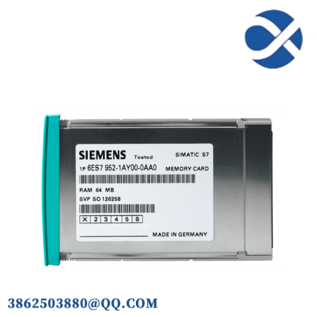 SIEMENS RAM MEMORY CARD 6ES7952-1AM00-0AA0: High Performance for Industrial Control Systems