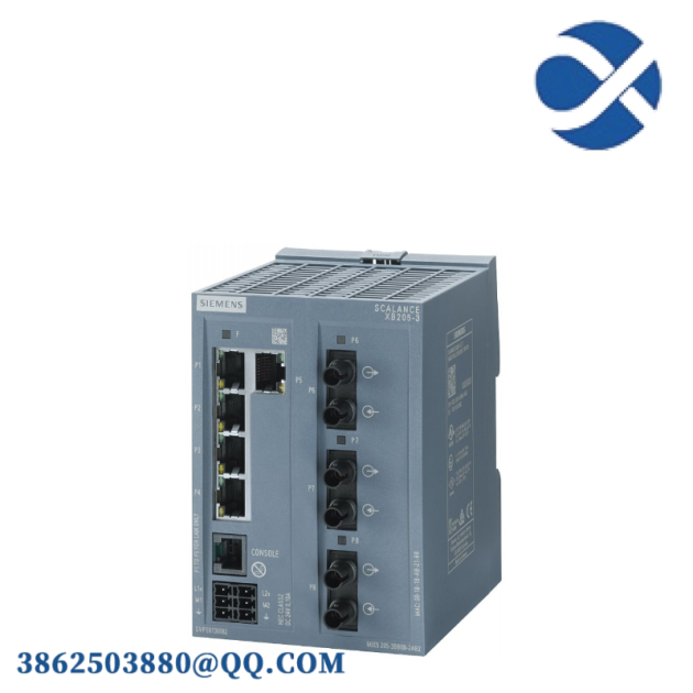 SIEMENS SCALANCE XB004-1G Industrial Ethernet Switch, 6GK5004-1GL00-1AB2