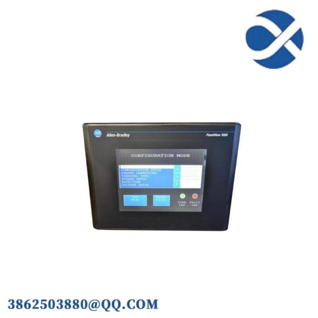 Allen-Bradley 2711-T10C8 Operator Terminal, 10-inch Color TFT Display, RS485 Communication