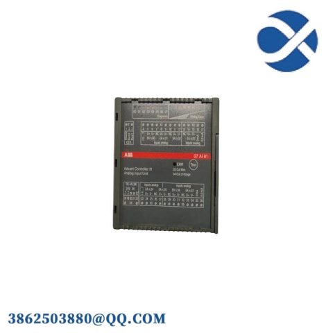 ABB 07AI91 GJR5251600R0278 Analog I/O Module for Industrial Automation