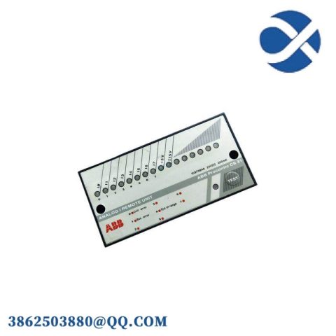 ABB ICST08A9 FPR3335901R1012 Analog Input Module - RTD, High-Precision Temperature Sensing for Industrial Automation