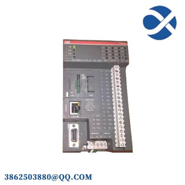 ABB PM564-R-ETH A0 - Advanced Industrial PLC Central Processing Unit