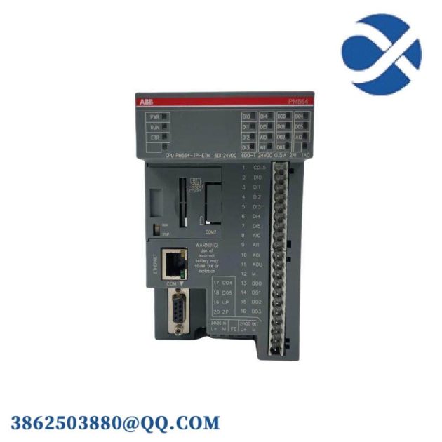 ABB PM564-TP-ETH: Precision Power Supply Module for Industrial Automation