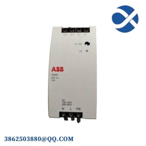 ABB SD833 Module DCS, High-Performance Control Solution