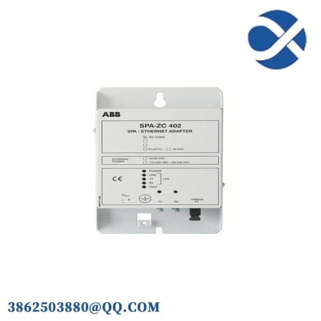 ABB SPA-ZC 400 Ethernet Adapter Module for Industrial Networking Solutions