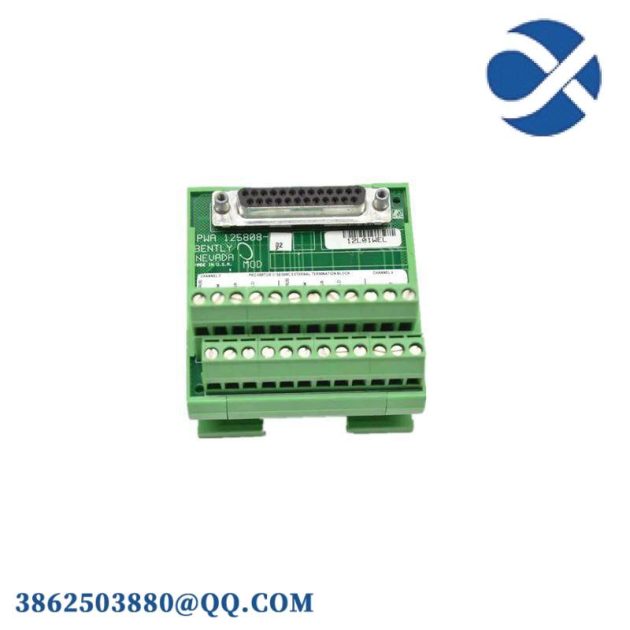 Bentley Nevada 125808-02A Proximity Seismic External Terminal Block