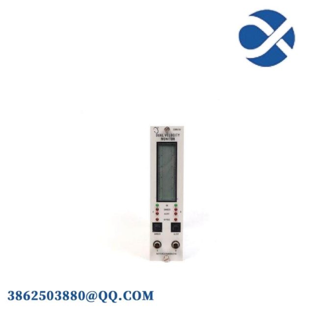 Bentley Nevada 3300/55 Dual Velocity Monitor, Industrial Control, Vibration Monitoring, Machine Health Solutions