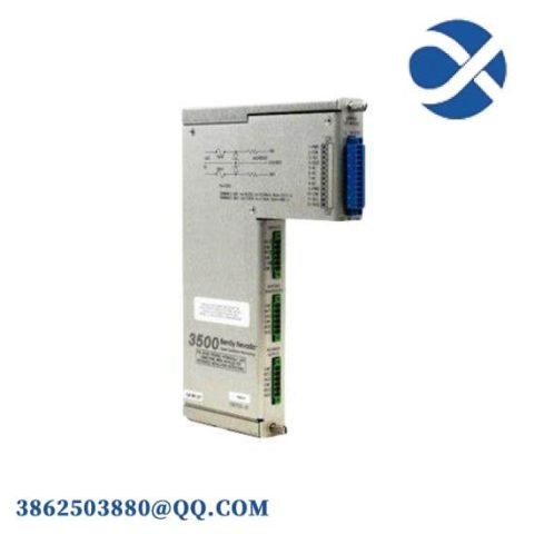 Bently Nevada 3500/04 138257-01 I/O Module: Precision Control for Industrial Automation
