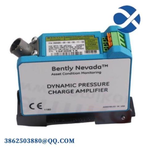 Bently Nevada 350500-00-00-00-11-00 Dynamic Pressure Charge Amplifier