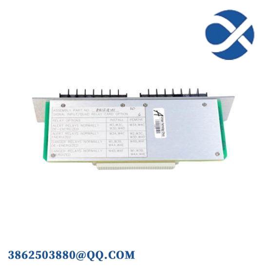 Bently Nevada 84152-01: Xducer I/O & Record Terminals Assembly