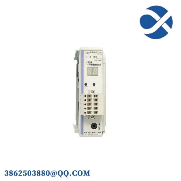 BIHL + WIEDEMANN BWU1840/BWU1416 Interface Master Module - Advanced Industrial Control Solution