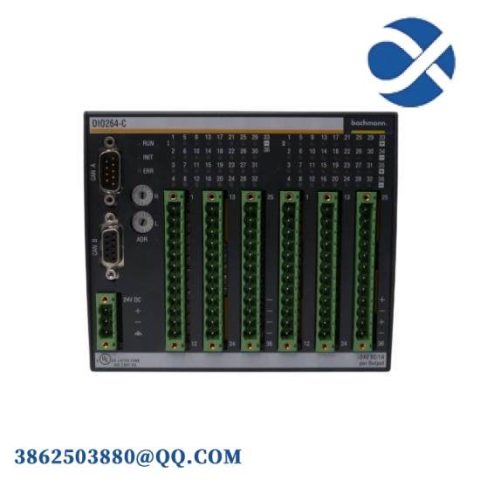 Bachmann DIO264-C: Advanced Digital Input/Output Module