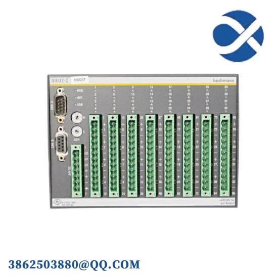 dio32-c_digital_input_output_module_bachmann.jpg Bachmann DIO32-C Digital Input/Output Module