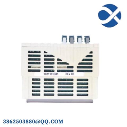 EMERSON 1C31181G01: Remote Mau I/O Module for Industrial Control