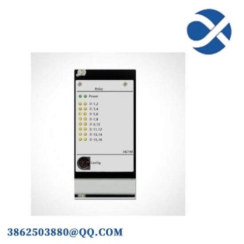 EMERSON A6740 Relay Output Module for Industrial Automation
