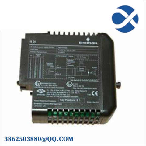 EMERSON KJ3222X1-BA1 | 12P2532X122 | VE4033S2B1 | Analog Input HART Module