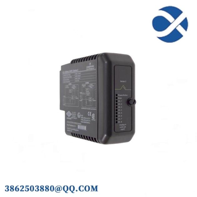 EMERSON KJ3222X1-BA1 | 12P2532X142 | DeltaV™ Analog Input Card