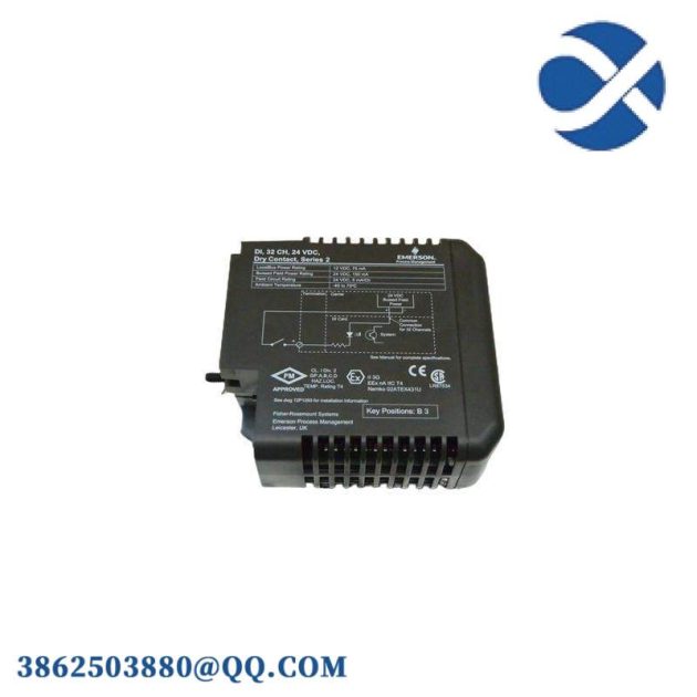 EMERSON KJ3222X1-EA1 Input Module: Precision Control for Industrial Automation