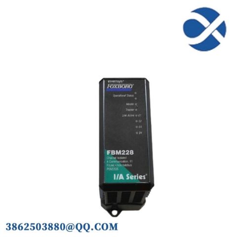 FOXBORO FBM228 - Channel Isolated H1 Foundation Fieldbus Module
