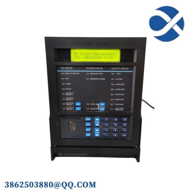 GE 750-P5-G5-D5-HI-A20-R Feeder Management Relay, Industrial Control Solution