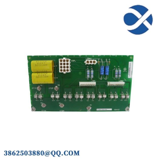 General Electric (GE) DS200FCSAG1A/ACB: Turbine Control Current Sensing Interface Board