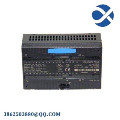 GE FANUC IC200MDL750 Output I/O Module