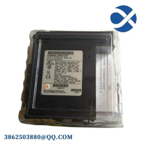 GE FANUC IC695ALG708-CB Analog Output Module: Advanced Control for Precision Manufacturing