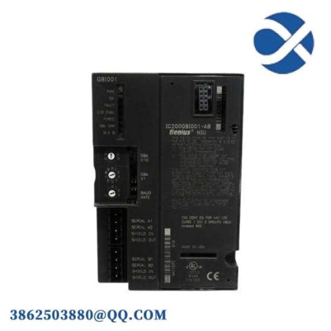 GE IC200GBI001 - High-Performance Interface Module for Industrial Automation