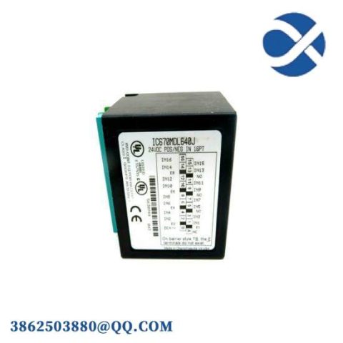 GE IC670MDL640 16-Channel Discrete Output Module for PLC Systems