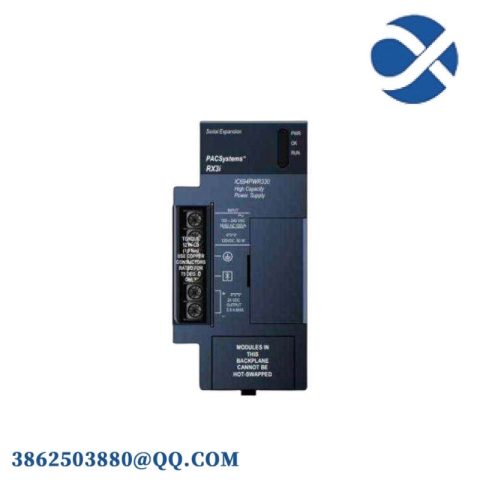 GE IC694PWR331 Power Supply Module, Advanced Control Solutions
