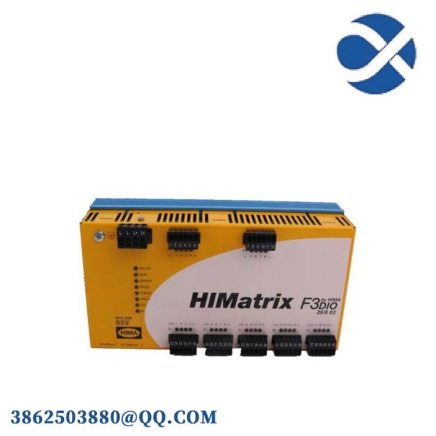 HIMA F3DIO20/802 Digital I/O Module, 24V DC, 8 Channels