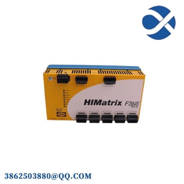 HIMA F3DIO20/802 Digital I/O Module, 24V DC, 8 Channels
