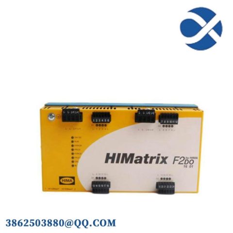 HIMA Himatrix F2DO1601 Power Supply Module, Compact & Efficient Control Solution