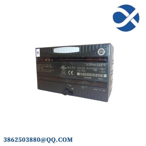 GE Fanuc IC200ALG327: High-Performance Analog Output Module for Industrial Automation