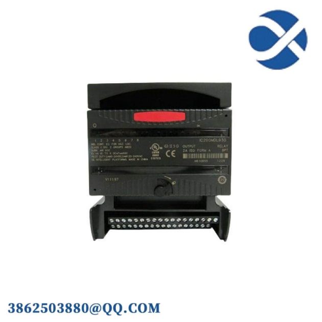 GE IC200MDL930: High-Quality Isolated Output Relay Module with 8 Points